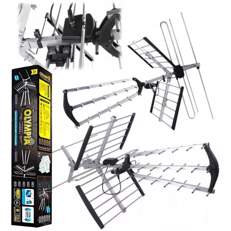 OPTICUM DVB-T 1000+ LTE Antenna OLYMPIA COMBO Red Eagle (BX-1000)