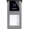VIDOS IPX S101-1 Outdoor Panel with RFID Reader, 2MP Camera, PoE, Black