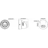 Hikvision DS-2CD2H123G2-LIZS2UY/SL(2.8-12mm)/O-STD 2MP AcuSense Turret IP Camera with Strobe Light and Audio Warning