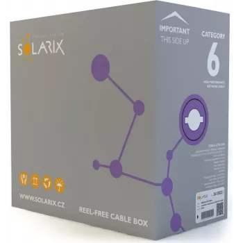 SOLARIX Cat.6 U/UTP LSOH Dca Network Cable 305m Grey