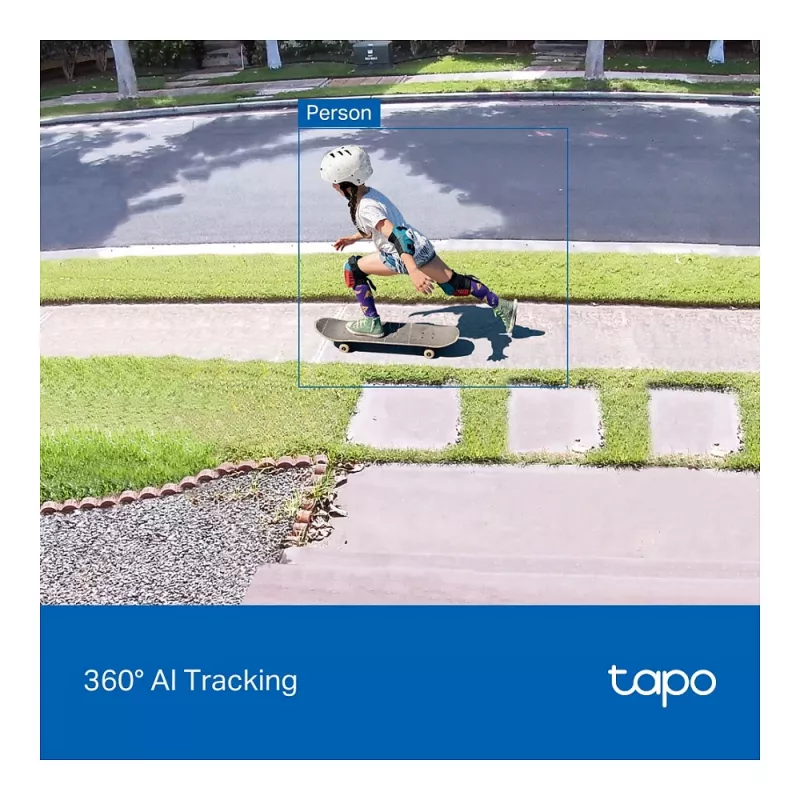 TP-LINK Tapo C560WS V1 Network Surveillance Camera - Pan/Tilt - Outdoor - Weatherproof - Color Night Vision - 8 MP - 4K UHD - Fixed Focal Length - Audio - Wireless - Wi-Fi 6 - 802.11ax