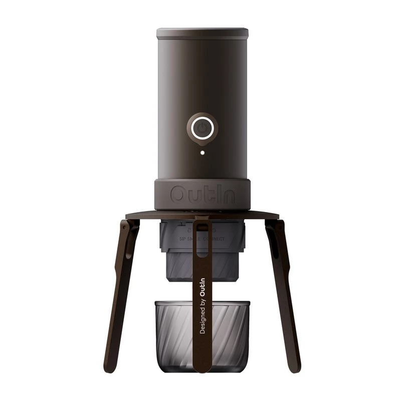OutIn Foldable Coffee Stand for Nano Portable Espresso Machine - Black