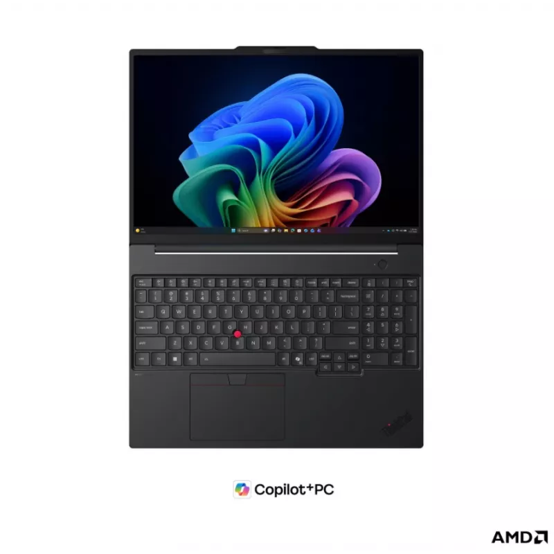 Lenovo ThinkPad T16 G5 AMD 16 inch WUXGA IPS Laptop, AMD Ryzen AI 5 PRO 440, 16GB DDR5, 512GB SSD, AMD Radeon 840M, Windows 11 Pro, Black