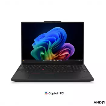 Lenovo ThinkPad T16 G5 AMD 16 inch WUXGA IPS Laptop, AMD Ryzen AI 5 PRO 440, 16GB DDR5, 512GB SSD, AMD Radeon 840M, Windows 11 Pro, Black