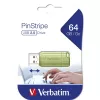 Verbatim Store n Go Pinstripe USB 2.0 Eucalyptus Green 64GB USB Flash Drive