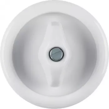 Hager WTW1000WBG Central Plate with Toggle, Porcelain White, Serie 1930 by Rosenthal