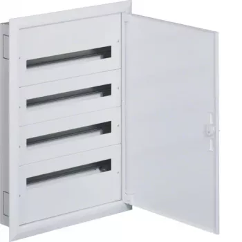 Hager FW424FT Flush-Mounted Electrical Enclosure IP30 4x24 Modules 96 Total
