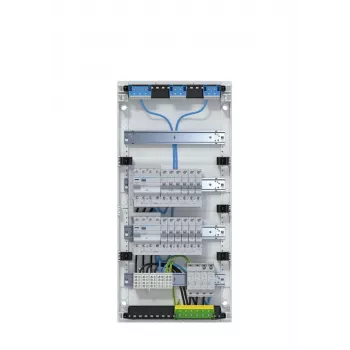 HAGER VA48BV1 Small Distribution Board 4x12 PLE IP30 Surface-Mounted Ready for Wiring