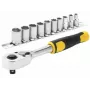 STANLEY 1/2 inch Drive Ratchet and Socket Set 11-Piece