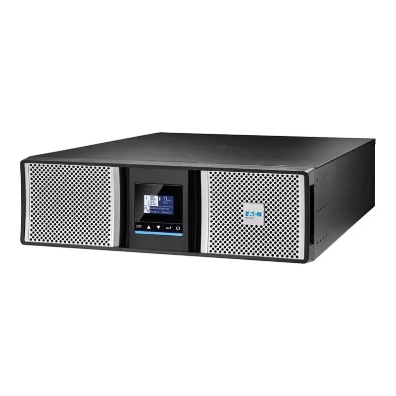 Eaton 9PX G2 9PX6KIRTNG2 UPS - 6000 VA / 6000 W - Online Double Conversion - 3U Rack/Tower - Black, Silver