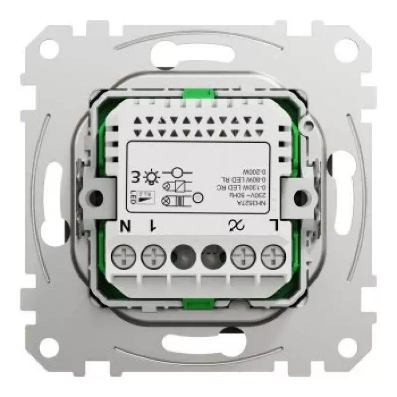 Schneider Electric Multiwire PIR160+ LED Dimmer 200W Zigbee Antenna