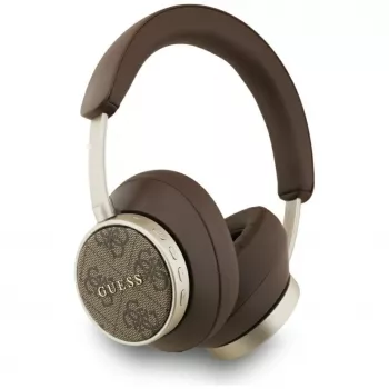 Guess Bluetooth 4G Classic Logo Wireless On-Ear Headphones - Brown