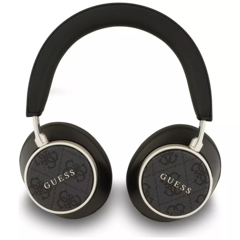 Guess 4G Classic Logo Wireless On-Ear Bluetooth Headphones - Black