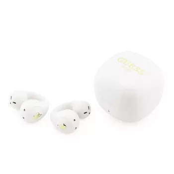 GUESS Mini Classic Open-Ear True Wireless Earbuds - White