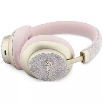 Guess GUE005458 Over-Ear Bluetooth Headphones with ENC, Pink