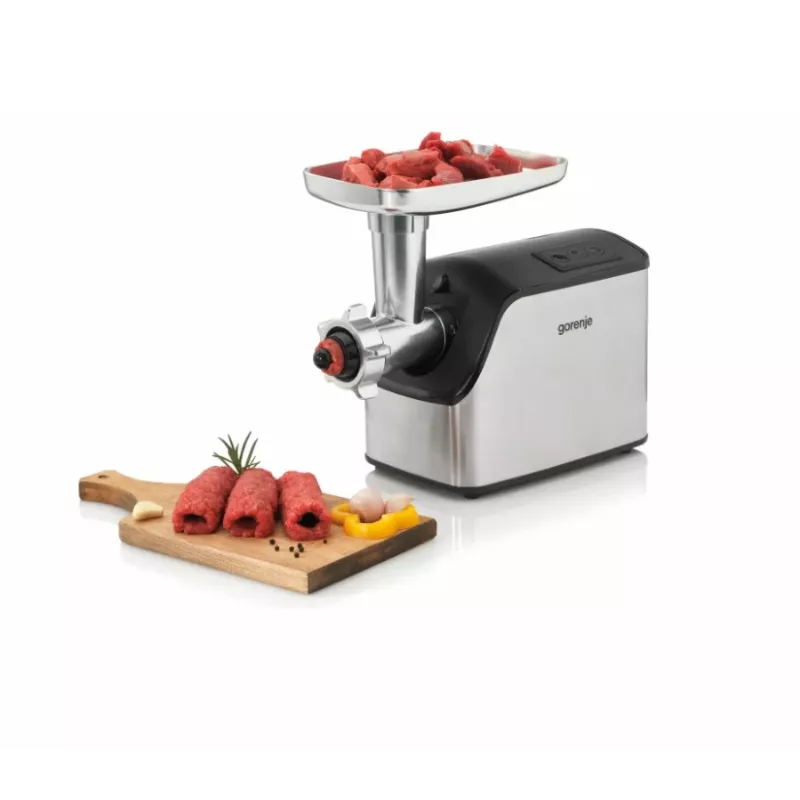Gorenje MG2202XE Meat Grinder, Stainless Steel/Black, 2200 W, 2.2 kg/min