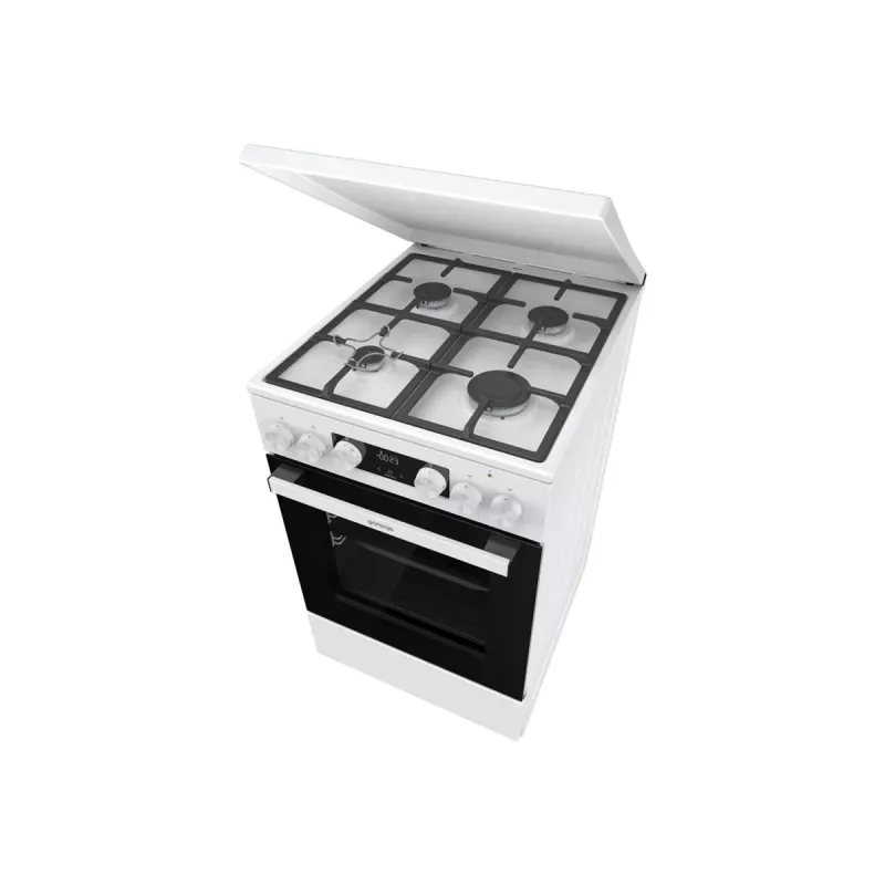 Gorenje GK5C42WF-B Freestanding Gas-Electric Cooker, White, 50 cm, 70 L