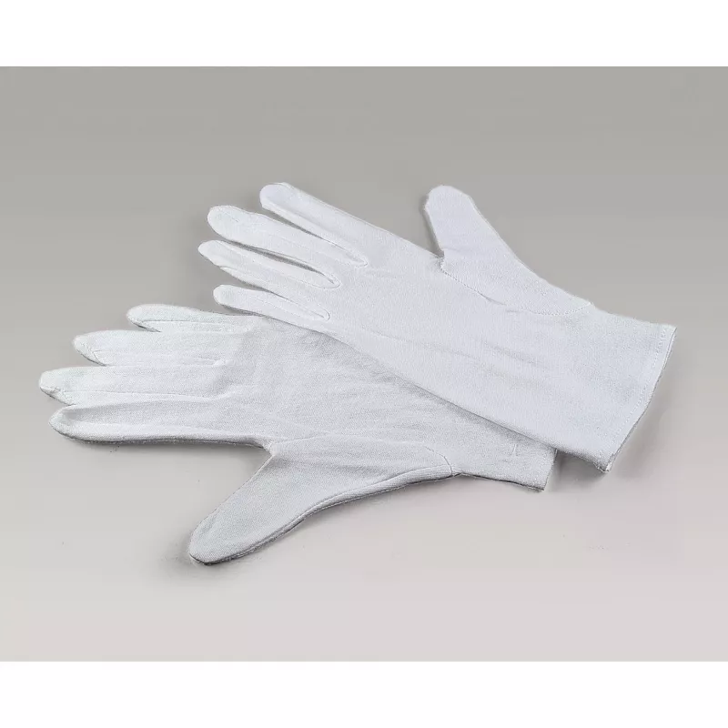 Kaiser Cotton Gloves - Large - White - 1 Pair