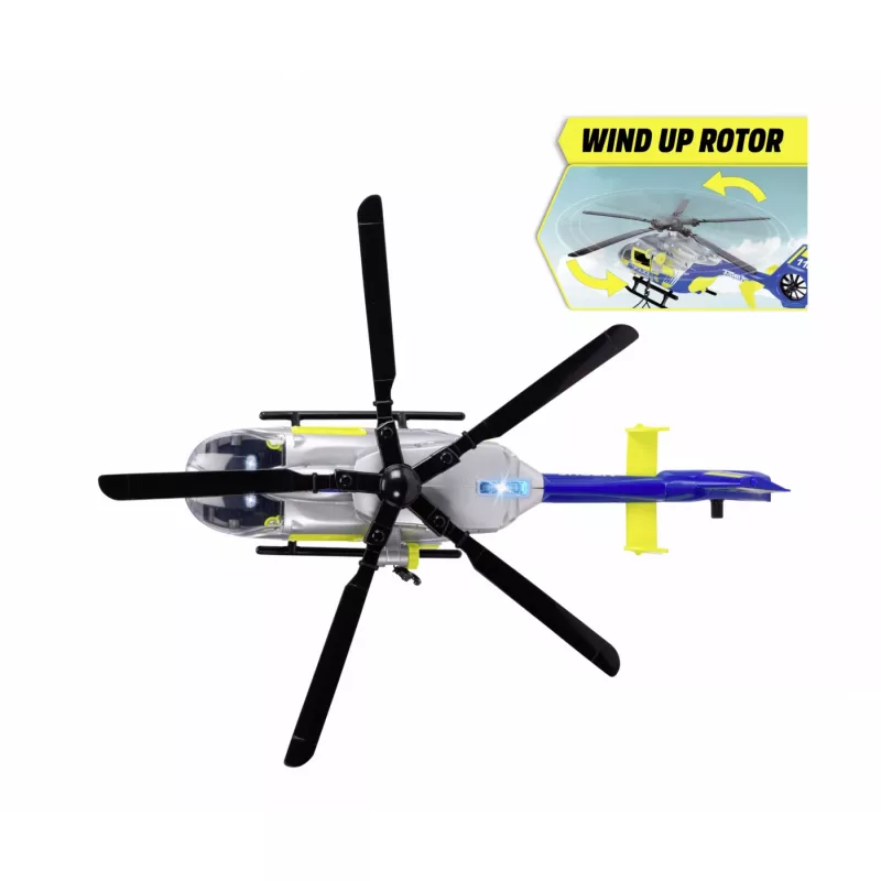 SIKU Super Police Helicopter Die-Cast Metal Toy