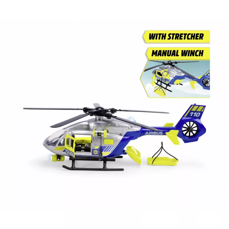 SIKU Super Police Helicopter Die-Cast Metal Toy