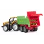 SIKU Blister JCB with Strautmann Universal Spreader - 1:87 Scale Die-Cast Model Set