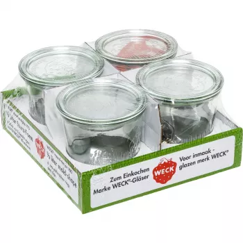WECK Mold Jar 0.5L Set of 4
