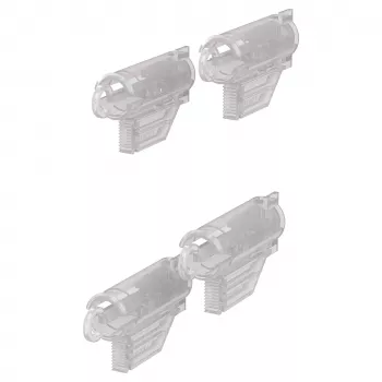 ABB 2CPX031434R9999 Hollow Wall Set for UK600 Enclosure, 3 Rows, 36 Module Units, White (RAL 9010)