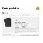 3M Klingspor PS 11 A Wet and Dry Sandpaper P1500, 50 Sheets
