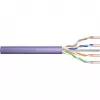 DIGITUS Cat.6 U/UTP B2ca Installation Cable, AWG23/1, LSOH, 500m, Purple, Reel