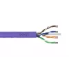 DIGITUS Cat.6 U/UTP B2ca Installation Cable, AWG23/1, LSOH, 500m, Purple, Reel