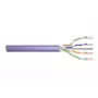 DIGITUS Cat.6 U/UTP B2ca Installation Cable, AWG23/1, LSOH, 500m, Purple, Reel