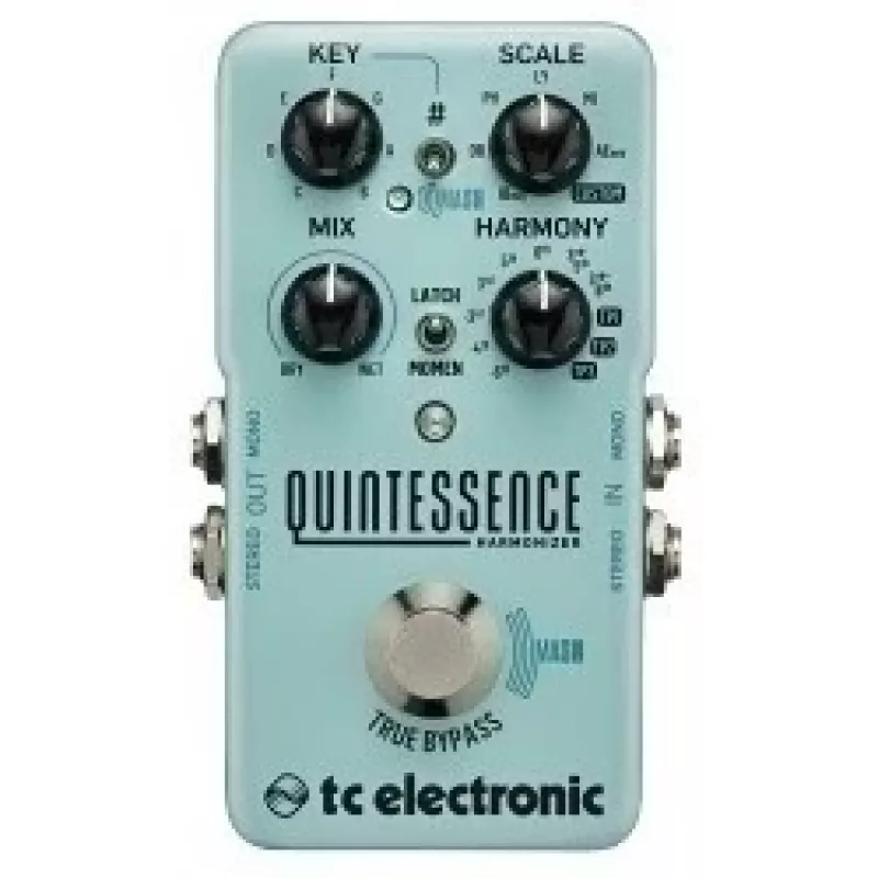 TC Electronic Quintessence Harmony Guitar Effects Pedal with MASH Technology