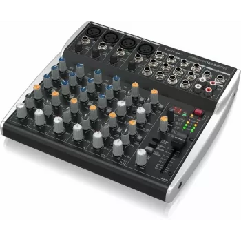 Behringer XENYX 1202SFX Analog Mixer with 12 Inputs and KLARK TEKNIK FX