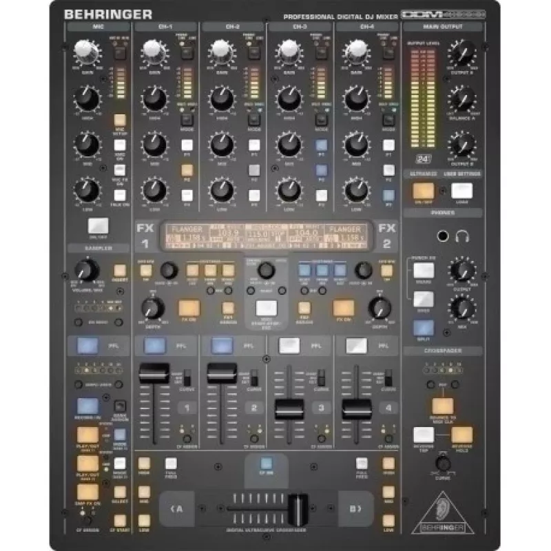 Behringer DDM4000 Digital DJ Mixer 5 Channels