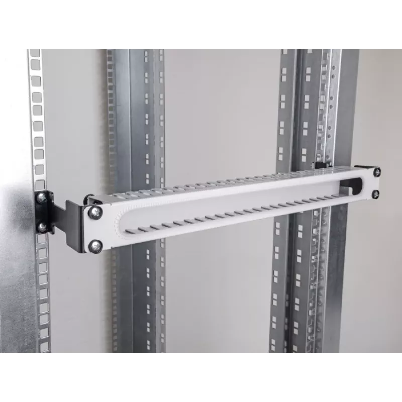Delock Server Rack Depth Extension Adapter Mounting Kit for Extending Mounting Depth up to 10 cm 1U Black