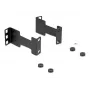 Delock Server Rack Depth Extension Adapter Mounting Kit for Extending Mounting Depth up to 10 cm 1U Black