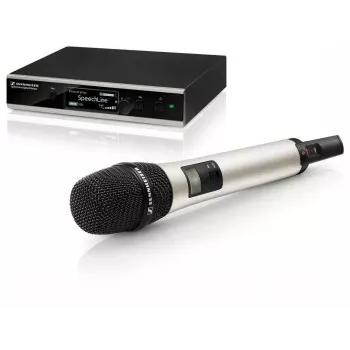SENNHEISER SL Handheld Set DW-3-EU R, Vocal Set, Includes Handheld Transmitter + MME 865-1, Stationary Receiver and Power Pack, GA 4, Digital, 1.9 GHz