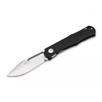 Boker Plus Sliplock Folding Knife, Drop Point, 440C Blade, G-10 Handle