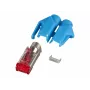 EFB RJ45 Hirose Connector STP, TM21 Blue, Cat.6, 100 Pieces