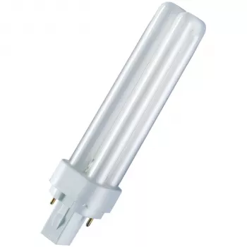 OSRAM DULUX D 18W/830 G24d-2 Compact Fluorescent Lamp, Warm White