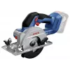 BOSCH Professional GKS 18V-51 Cordless Circular Saw Solo, 18V, Blue/Black, Blade Ø 140 mm, Without Battery and Charger, in L-BOXX