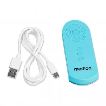 MEDION LIFE Camping Fan E10 TF (MD 12065) Grey/Blue