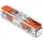 WAGO 221-2411 2-Conductor Compact Splicing Connector, 0.2-4 mm², 60-Pack
