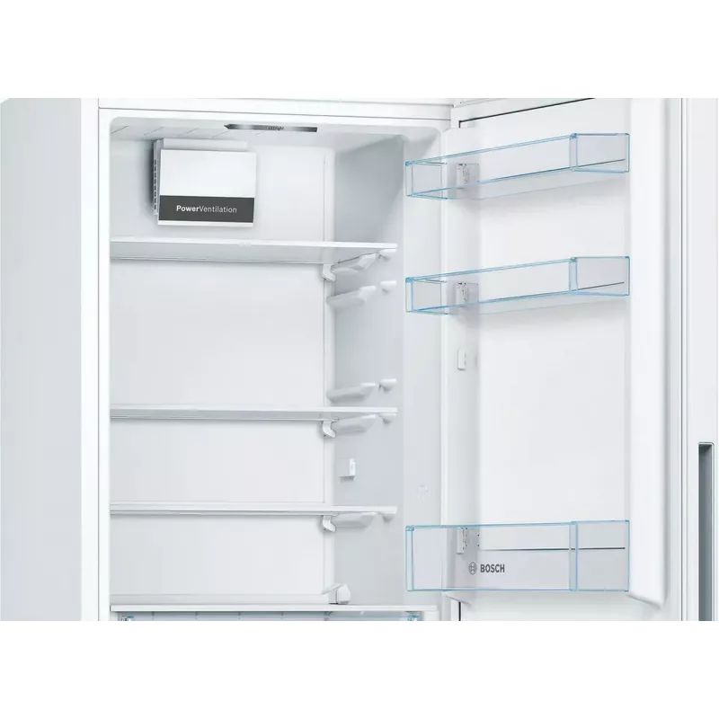 Bosch KGV362WEAS Fridge-Freezer Combination, White, 308 L Total Net Capacity, Energy Class E
