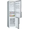 Bosch KGN397LEQ Freestanding Fridge Freezer with NoFrost, VitaFresh, 363L, Inox-look, Energy Class E