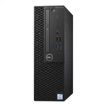 Dell OptiPlex 3070 SFF Desktop PC, Intel Core i3-8100, 8GB RAM, 256GB SSD, Windows 11 Pro, Black