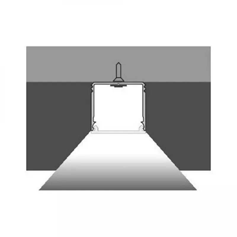 Brumberg 53381262 AB-Profil QUALITYFLEX Aluminium LED Profile 2000mm