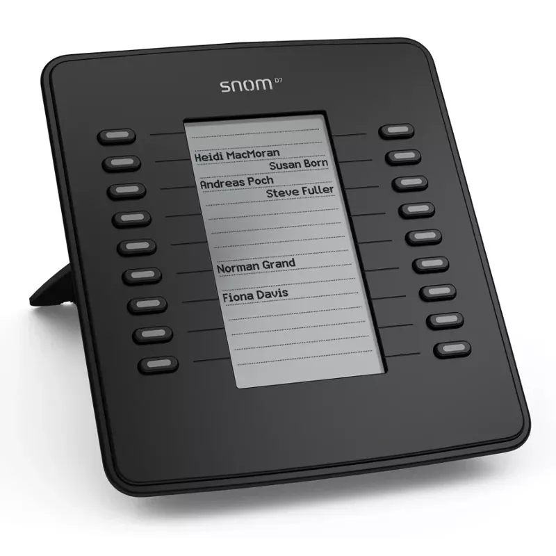 SNOM D7 Expansion Module for Desk Phone Black