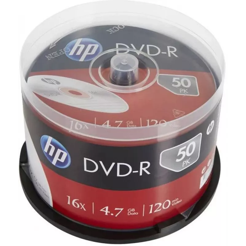 Verbatim HP DVD-R Spindle 50-Pack 16x 4.7GB AZO Archival Grade
