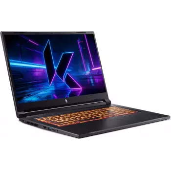 Acer Nitro V 17 AI Gaming Laptop - AMD Ryzen 5 240, 17.3 inch FHD 144Hz, 16GB DDR5, 512GB SSD, GeForce RTX 5050, No OS, Obsidian Black